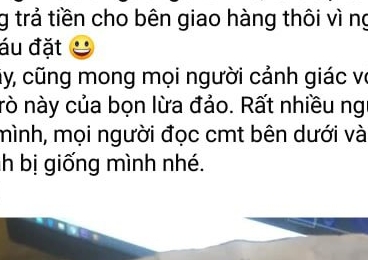 3 chiêu trò mới của shipper lừa đảo, nhiều chị em mua hàng online "sập bẫy" mất tiền oan